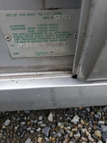 JF1SG65693H765367 - 2003 SUBARU FORESTER 2.5XS ვერცხლისფერი ფოტო 12