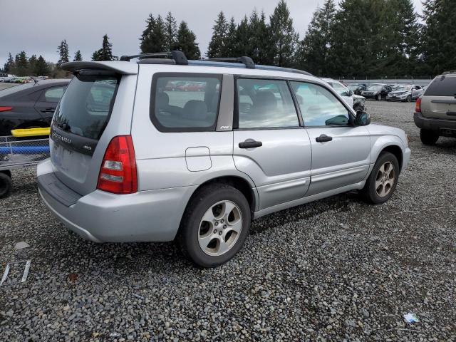 JF1SG65693H765367 - 2003 SUBARU FORESTER 2.5XS ვერცხლისფერი ფოტო 3