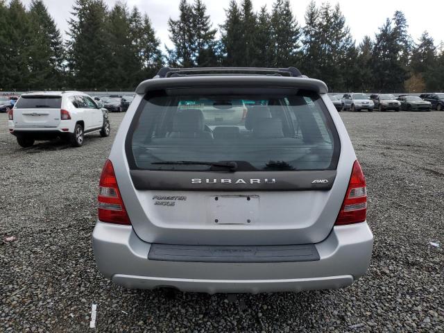 JF1SG65693H765367 - 2003 SUBARU FORESTER 2.5XS ვერცხლისფერი ფოტო 6