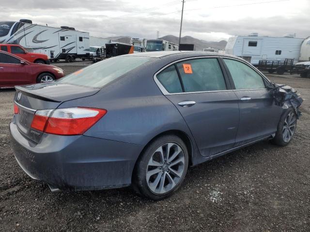 1HGCR2F53FA247762 - 2015 HONDA ACCORD SPORT GRAY photo 3