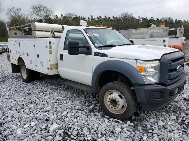 1FDUF4GY4CEC36253 - 2012 FORD F450 SUPER DUTY WHITE photo 4