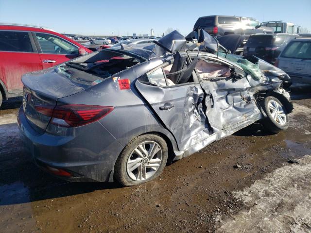 KMHD84LF2LU897915 - 2020 HYUNDAI ELANTRA SEL GRAY photo 3