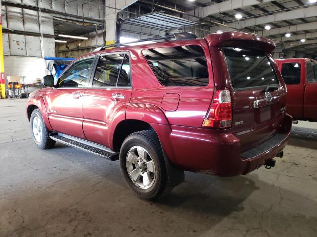 JTEBU14RX8K032896 - 2008 TOYOTA 4RUNNER SR5 MAROON photo 2