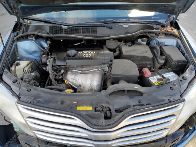 4T3BE11A19U005644 - 2009 TOYOTA VENZA BLUE photo 12