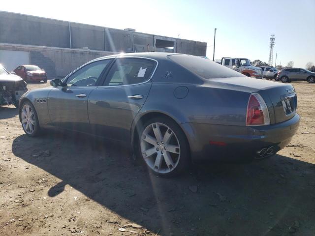 ZAMCE39AX60026492 - 2006 MASERATI QUATTROPOR M139 GRAY photo 2