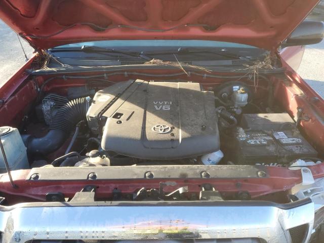 3TMJU62N89M079402 - 2009 TOYOTA TACOMA DOUBLE CAB PRERUNNER RED photo 11
