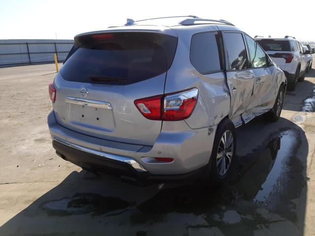 5N1DR2AN2LC648919 - 2020 NISSAN PATHFINDER S 银色 照片 4