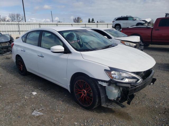 3N1AB7AP1GY230586 - 2016 NISSAN SENTRA S WHITE photo 4