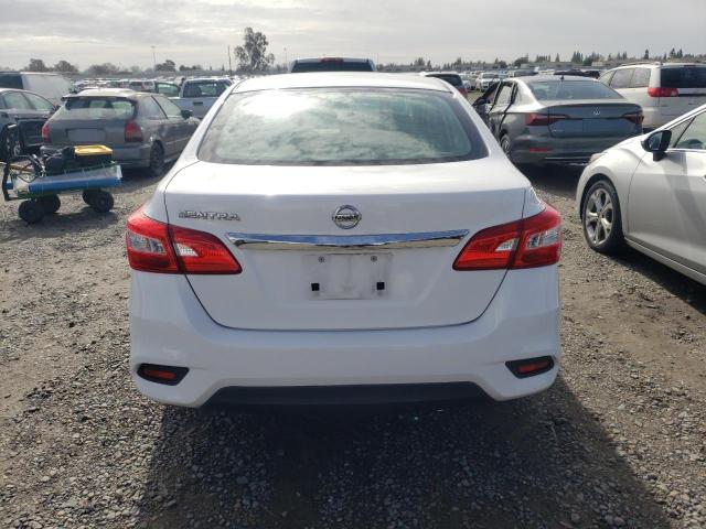 3N1AB7AP1GY230586 - 2016 NISSAN SENTRA S WHITE photo 6