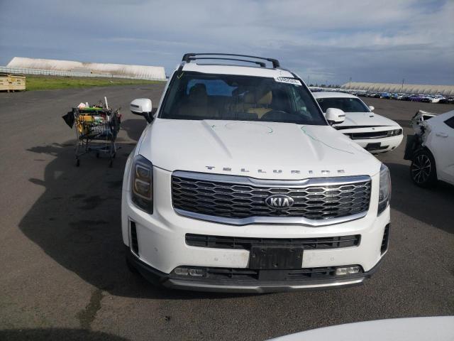 5XYP54HCXMG113170 - 2021 KIA TELLURIDE SX WHITE photo 5