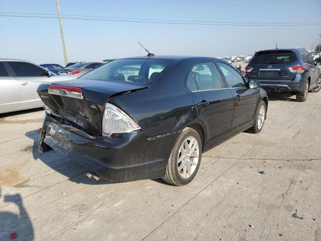 3FAHP0JA8AR406282 - 2010 FORD FUSION SEL BLACK photo 3