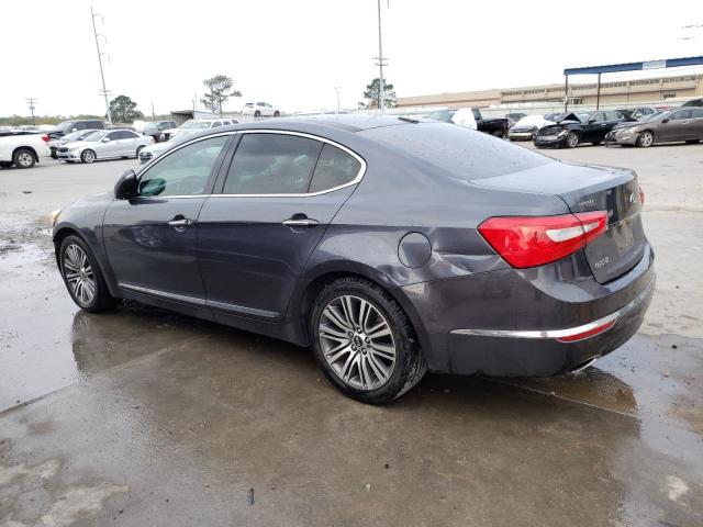 KNALN4D79F5193254 - 2015 KIA CADENZA PREMIUM GRAY photo 2