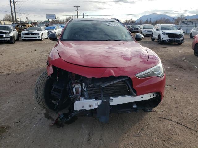 ZASPAKAN7L7C97661 - 2020 ALFA ROMEO STELVIO RED photo 5