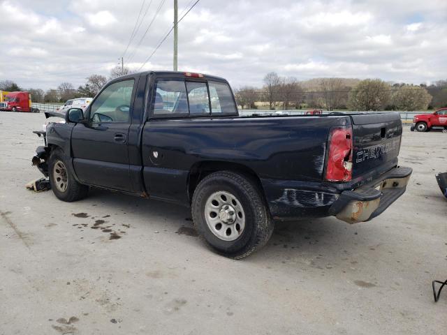 1GCEC14XX7Z197372 - 2007 CHEVROLET SILVERADO C1500 CLASSIC BLACK photo 2