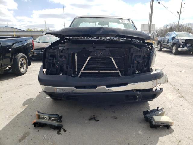 1GCEC14XX7Z197372 - 2007 CHEVROLET SILVERADO C1500 CLASSIC BLACK photo 5