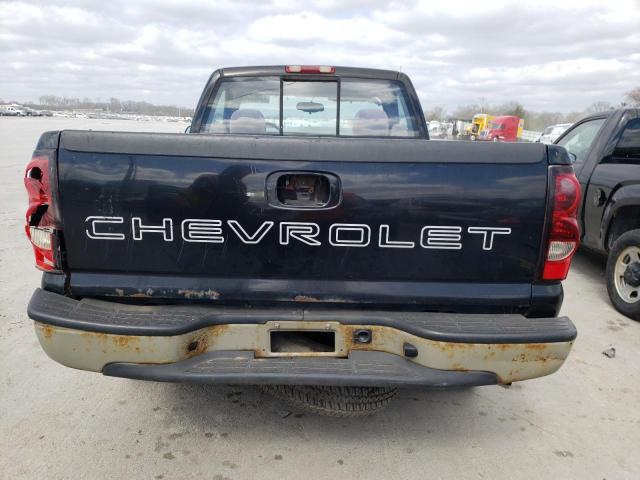 1GCEC14XX7Z197372 - 2007 CHEVROLET SILVERADO C1500 CLASSIC BLACK photo 6