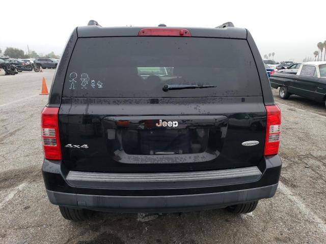 1C4NJRFB6CD620641 - 2012 JEEP PATRIOT LATITUDE BLACK photo 6