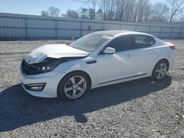 5XXGR4A62DG171903 - 2013 KIA OPTIMA SX WHITE photo 1