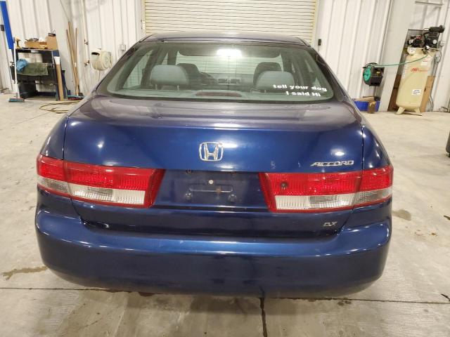 1HGCM56194A005553 - 2004 HONDA ACCORD DX BLUE photo 6