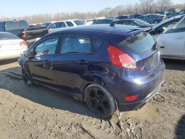 3FADP4GX9GM142903 - 2016 FORD FIESTA ST BLUE photo 2