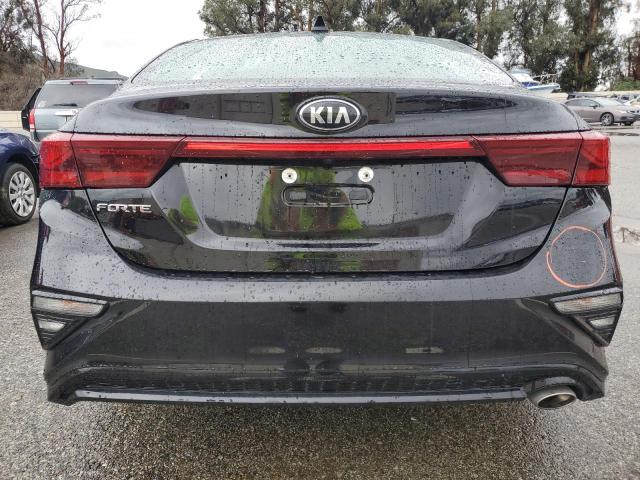 3KPF24AD7ME353183 - 2021 KIA FORTE FE BLACK photo 6