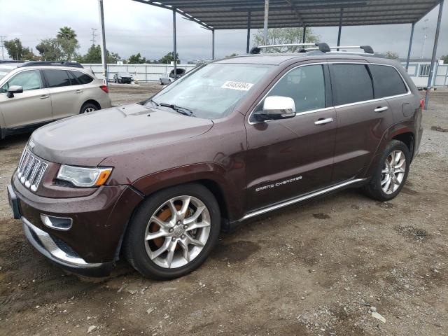 1C4RJFJM2EC413620 - 2014 JEEP GRAND CHER SUMMIT ყავისფერი ფოტო 1