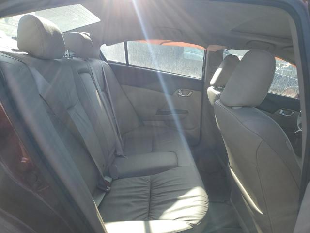 19XFB2F90CE024056 - 2012 HONDA CIVIC EXL Bordo foto 10