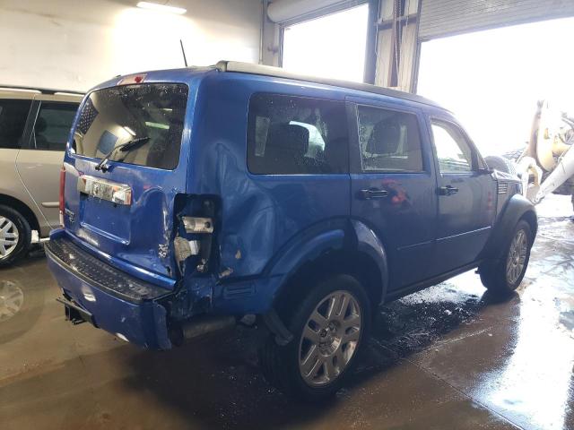 1D8GU58617W702412 - 2007 DODGE NITRO R/T BLUE photo 3