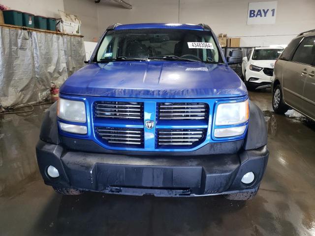 1D8GU58617W702412 - 2007 DODGE NITRO R/T BLUE photo 5