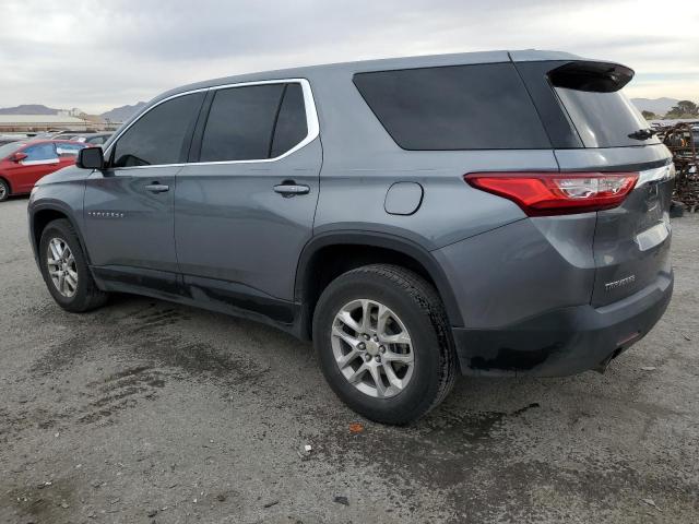 1GNERFKW1KJ112388 - 2019 CHEVROLET TRAVERSE LS CHARCOAL photo 2