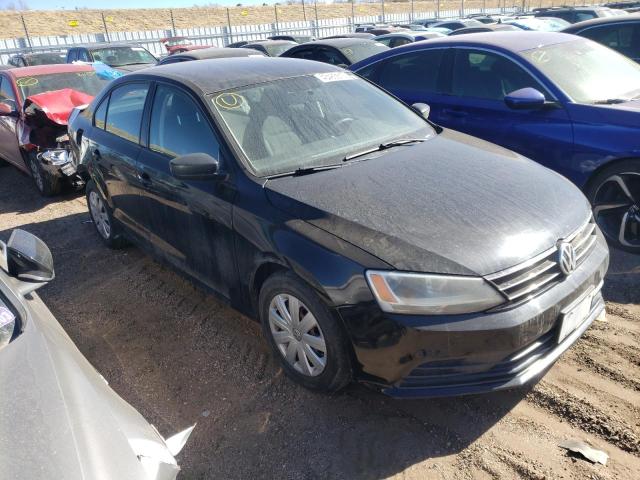 3VW2K7AJXFM330444 - 2015 VOLKSWAGEN JETTA BASE 黑色 照片 4