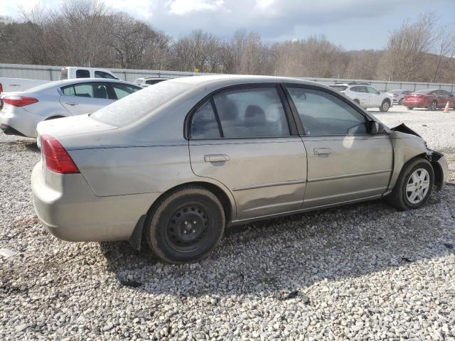 2HGES16523H541965 - 2003 HONDA CIVIC LX SILVER photo 3