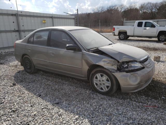 2HGES16523H541965 - 2003 HONDA CIVIC LX SILVER photo 4