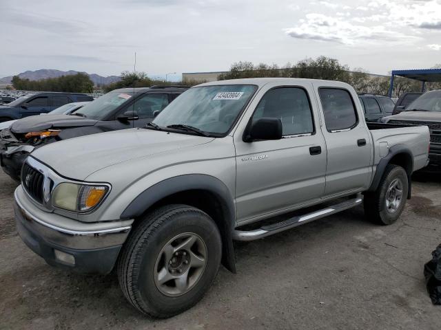 5TEGN92N42Z140343 - 2002 TOYOTA TACOMA DOUBLE CAB PRERUNNER SILVER photo 1
