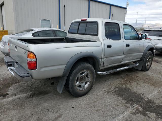 5TEGN92N42Z140343 - 2002 TOYOTA TACOMA DOUBLE CAB PRERUNNER SILVER photo 3