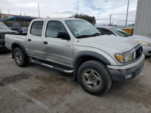 5TEGN92N42Z140343 - 2002 TOYOTA TACOMA DOUBLE CAB PRERUNNER SILVER photo 4