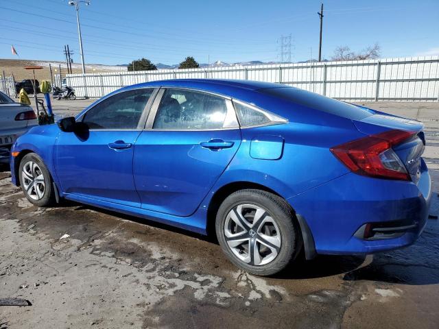 19XFC2F52GE046933 - 2016 HONDA CIVIC LX BLUE photo 2