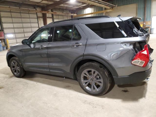 1FMSK8DH6NGB10370 - 2022 FORD EXPLORER XLT GRAY photo 2