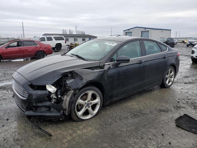 3FA6P0G78GR375742 - 2016 FORD FUSION S BLACK photo 1