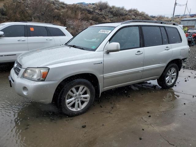 JTEEW21AX70038865 - 2007 TOYOTA HIGHLANDER HYBRID SILVER photo 1