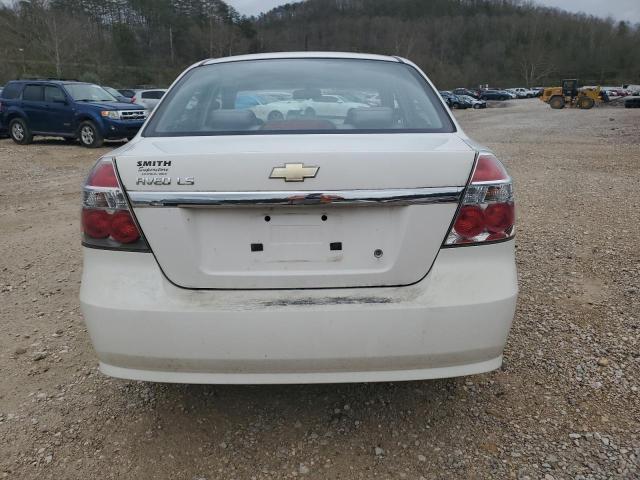 KL1TD56E69B348539 - 2009 CHEVROLET AVEO LS 白色 照片 6