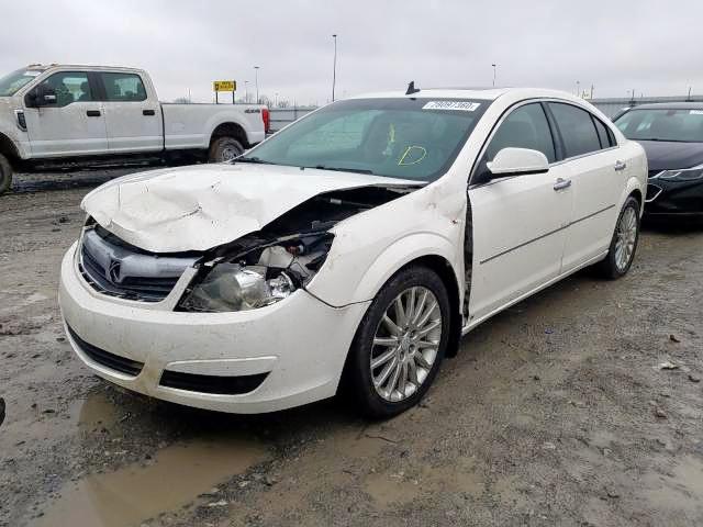 1G8ZV57798F152662 - 2008 SATURN AURA XR WHITE photo 2