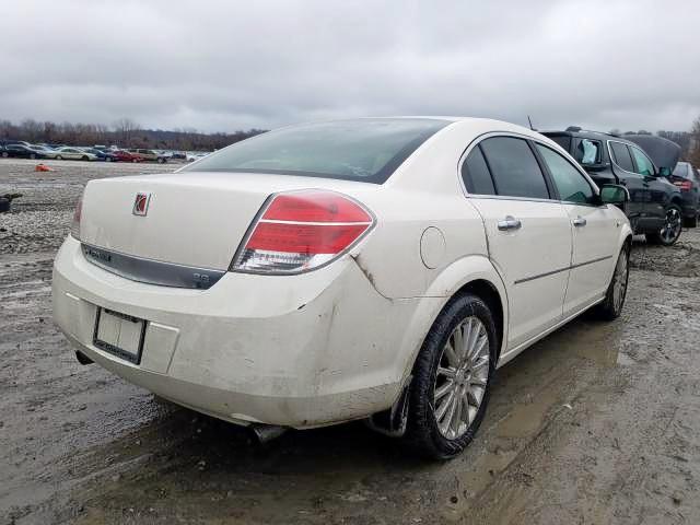 1G8ZV57798F152662 - 2008 SATURN AURA XR WHITE photo 4