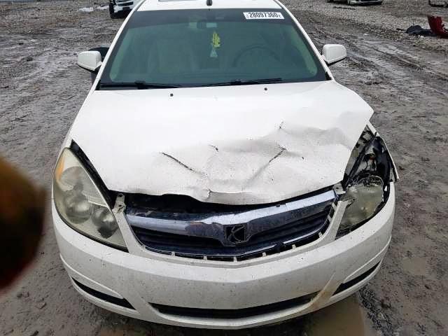 1G8ZV57798F152662 - 2008 SATURN AURA XR WHITE photo 9