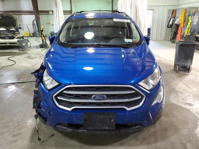 MAJ6S3GL7KC282733 - 2019 FORD ECOSPORT SE BLUE photo 5