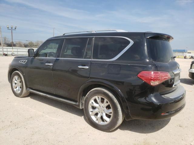 JN8AZ2NF4C9516885 - 2012 INFINITI QX56 BLACK photo 2