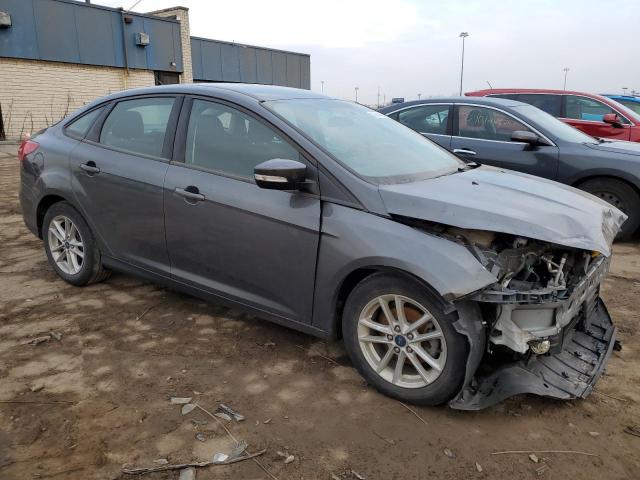 1FADP3F24HL338380 - 2017 FORD FOCUS SE BLUE photo 4