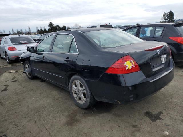 1HGCM56317A138880 - 2007 HONDA ACCORD SE BLACK photo 2