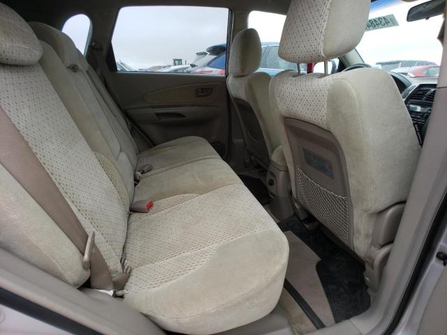 KM8JN12D65U112244 - 2005 HYUNDAI TUCSON GLS SILVER photo 10