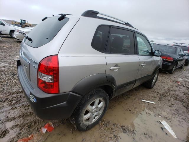 KM8JN12D65U112244 - 2005 HYUNDAI TUCSON GLS SILVER photo 3